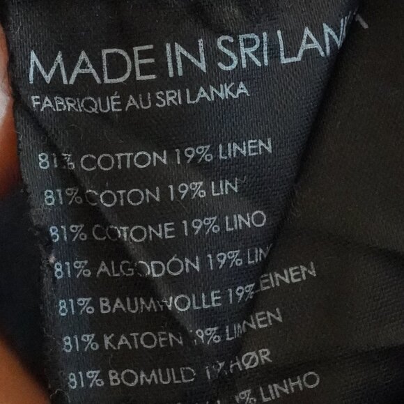 Club Monaco, Jax Fit, Slim-Fit Linen Blend Shorts, Khaki, Light Tan - Picture 5 of 6